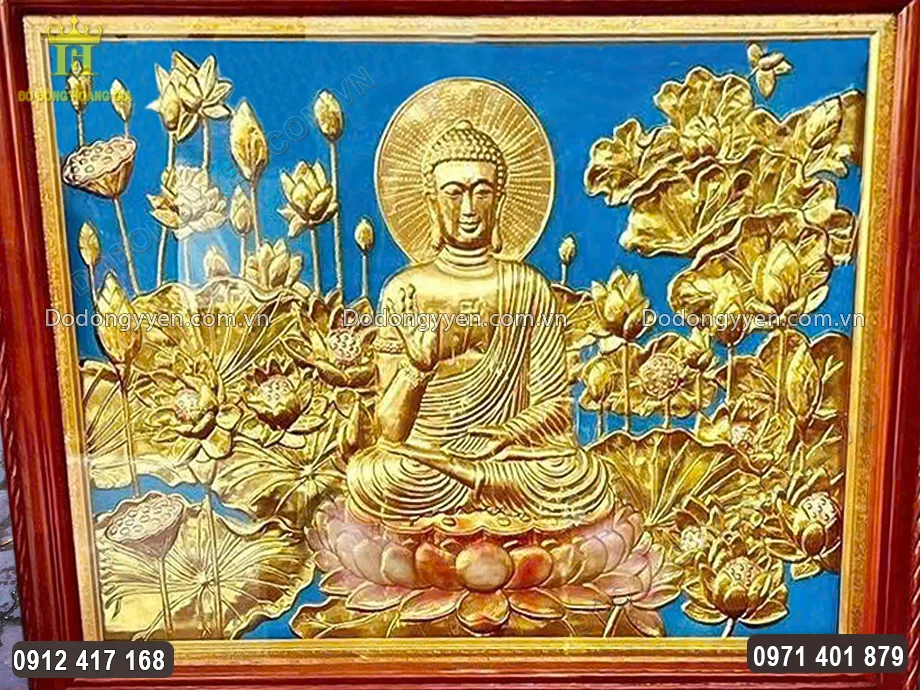 Tranh th&iacute;ch hợp treo ph&ograve;ng kh&aacute;ch hay ph&ograve;ng thờ